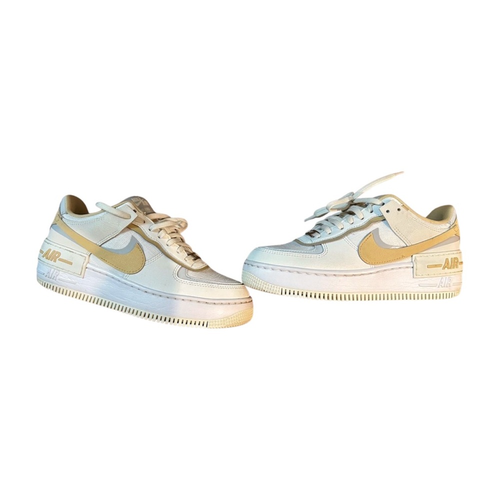 Nike Air Force 1 Shadow Low Summit White Sesame Tan